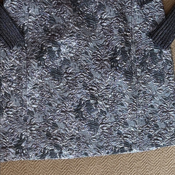 Silver mixed media dress by 3.1 Phillip Lim, size 4 - Picture 6 of 10